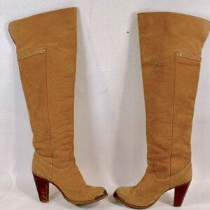 Vintage Zodiac Nubuck Leather Boots 6.5